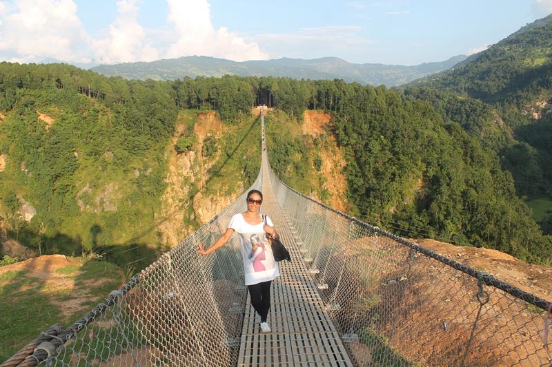 longest suspension bridge of Nepal