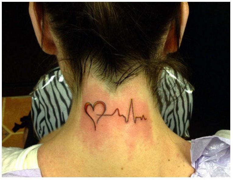 Tattoo needle heartbeat tattoo tattoo artist' Men's Premium Hoodie |  Spreadshirt