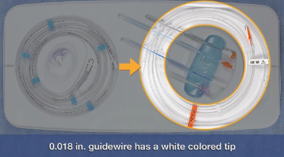 guidewire for insertion of iabp2